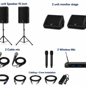 Sound system 2000 wat